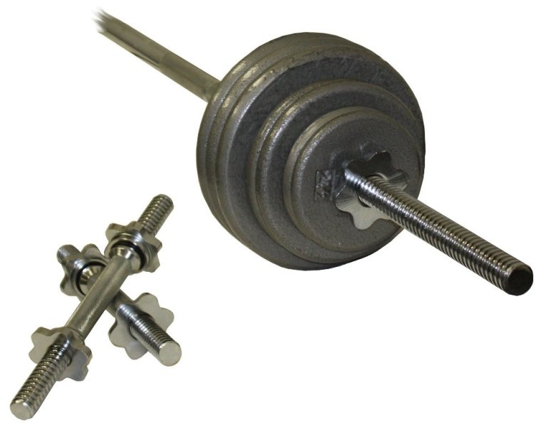 Troy Barbell  Gray 110 Pound Weight Set
