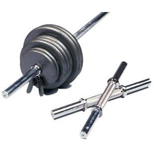 Troy Barbell  Reg Gray Threaded 160Lb Set