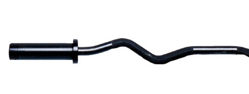 Olympic 47 Inch E-Z Curl Bar - Black