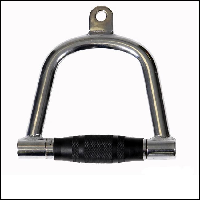 Troy Barbell Single Cable Handle With Ergonomic Rubber Grip