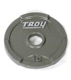Troy Barbell GO-010 Inter-Locking Olympic Grip Plate - 10 Pounds