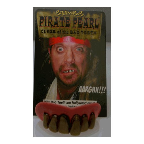 Picture of Billy Bob Teeth 10530 Pirate Pearl Fake Teeth