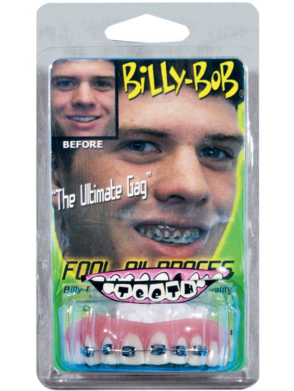 Picture of Billy Bob Teeth 10112 Fool-All Braces Fake Teeth