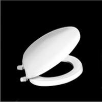 Bone Elongated Premium Plastic Toilet Seat