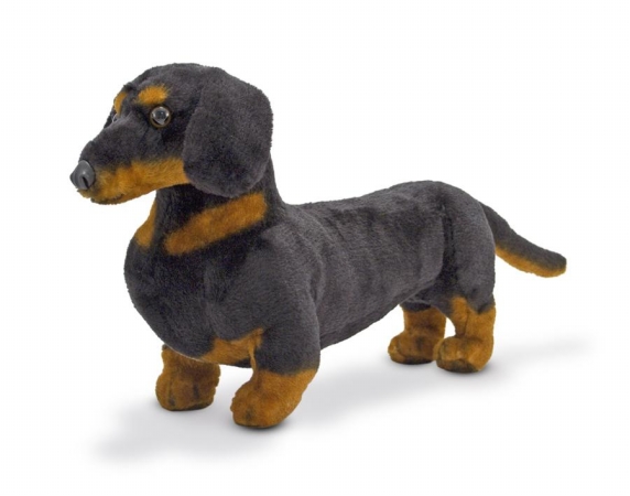 Melissa & Doug 4854 18.5 x 6 x 10 Dachshund plush