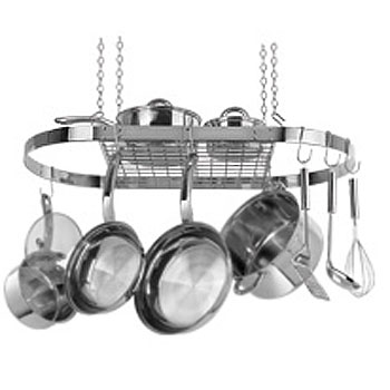 Picture of Stainless Steel Oval Pot Rack - Cw6001R