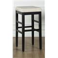 Armen Art Lcstbamfbe26 Sonata 26 Inch Stationary Barstool- Beige Micro Fiber With Blacl Legs Armen Art Lcstbamfbe26 Sonata 26 Inch Stationary Barstool- Beige Micro Fiber With Blacl Legs