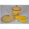 IMCG PCQ200 Grater Plate Set & Garlic Keeper Garlic Pattern IMCG PCQ200 Grater Plate Set & Garlic Keeper Garlic Pattern