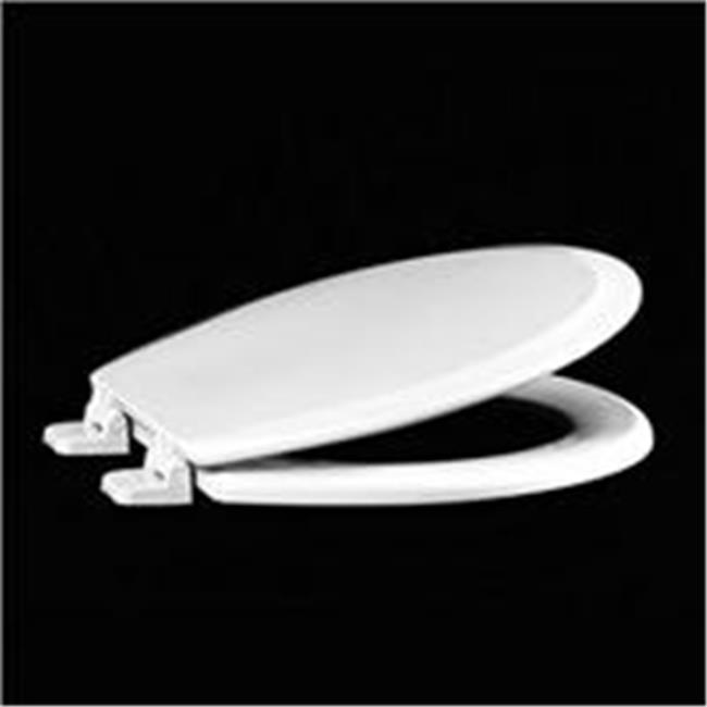 Centoco 700-301 Crane White Premium Molded Wood Toilet Seat