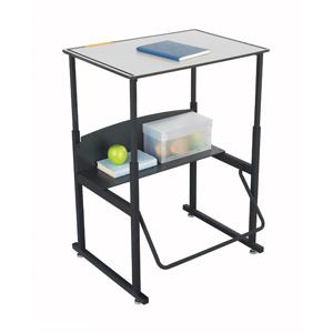 Picture of Safco 1203Gr Alphabetter Desk  20 X 28 With Book Box