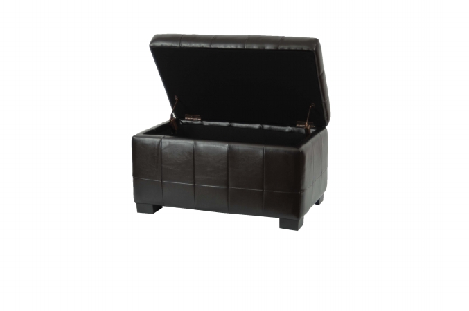 Picture of Safavieh Hud4201A Small Brown Manhattan Storage Bench