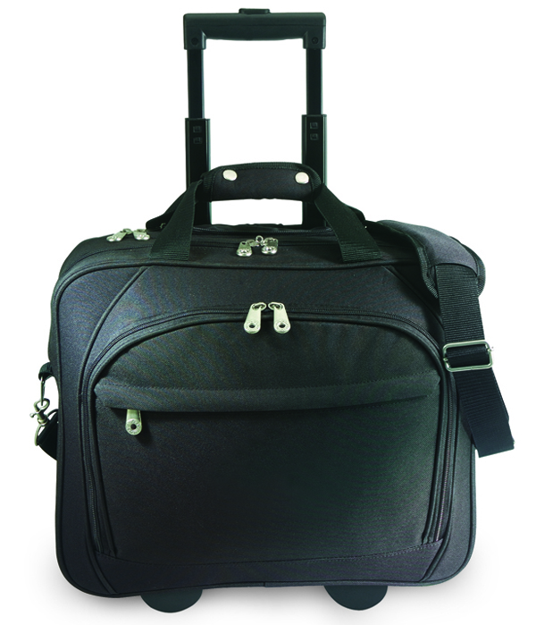Picture of U.S. Traveler Gp80783K Business Rolling Laptop Briefcase With Laptop Holder