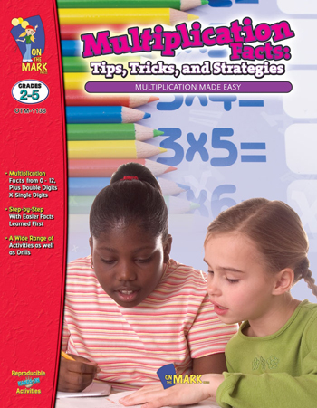 Picture of On The Mark OTM1138 Multiplication Facts Tips Tricks And Strategies                        