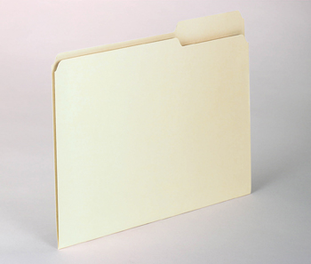 Tops Products  File Folders Letter 0.33 Cut Tab 100 Ct