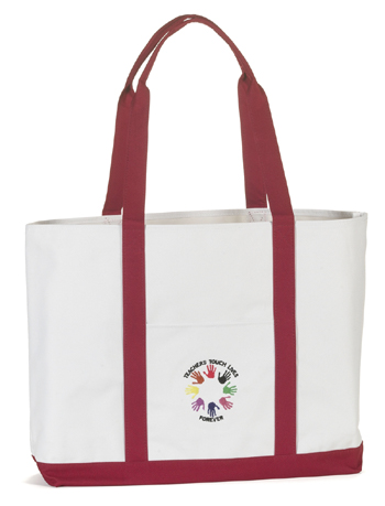 Ashley Productions ASH10600 Teachers Touch Lives Tote Bag