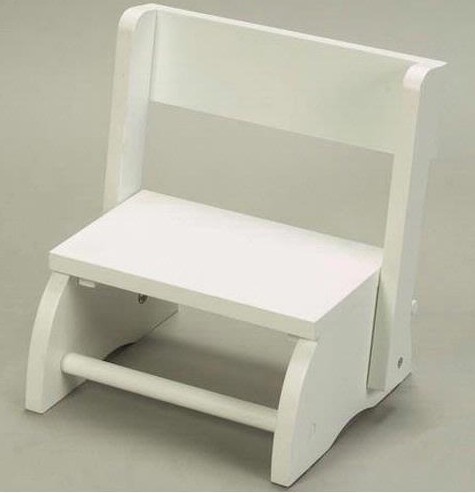 Picture of Giftmark 9005W Small Flip Stool White