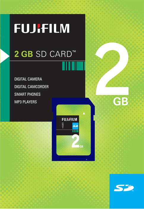 Picture of Fuji S1-SDHC4-2G 2GB Secure Digital Memory Card