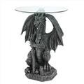 SWM 12266 Guarding Dragon Accent Table SWM 12266 Guarding Dragon Accent Table