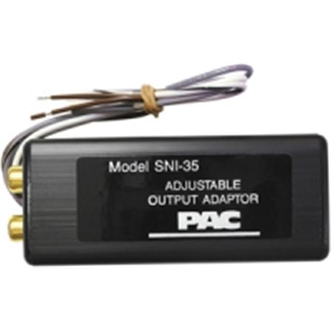 AAMP of America SNI-35 Adjustable 50 Watt Adjustable Line Output Converter - Imagen 1 de 1