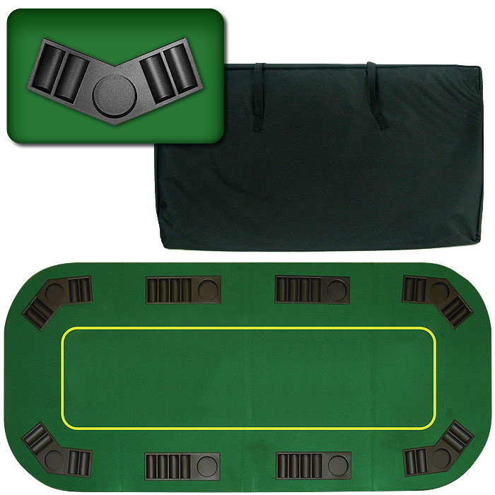 Picture of Deluxe Texas Holdem Folding Poker Tabletop - 80 inches