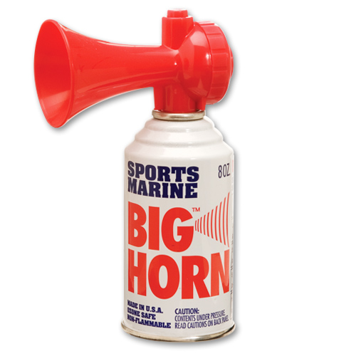 Picture of Sport Supply Group MSAIR8ZH 10.5 x 6 x 3.5 Tempo Air Horn 8 Ounce