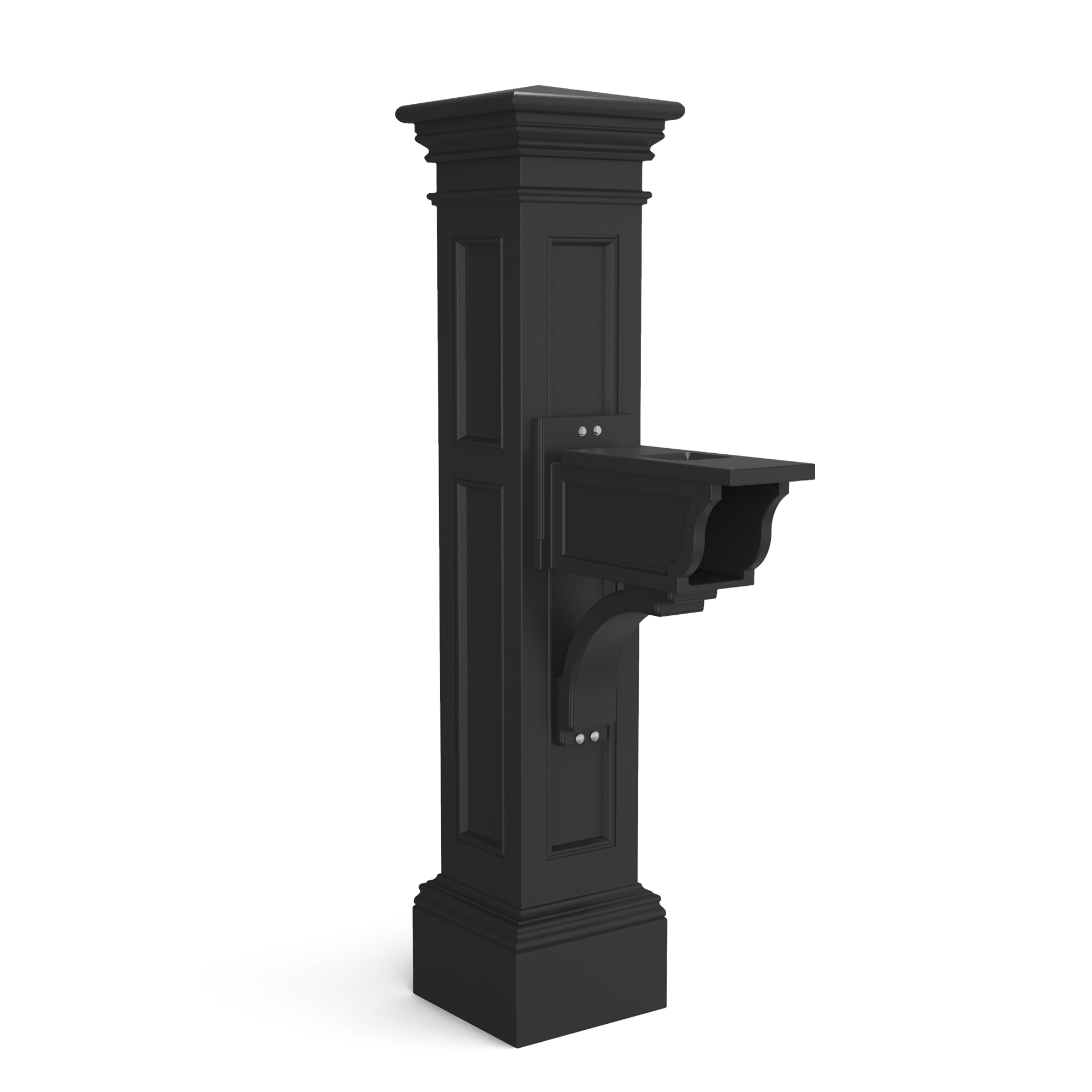 Picture of MAYNE 5805B Liberty Mailbox Post- Black