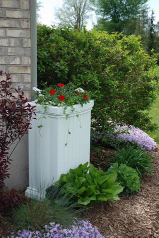 Picture of MAYNE 5847W Madison Rain Catcher- White