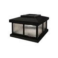 MAYNE LZM625B Mailbox Post Solar Cap - Black MAYNE LZM625B Mailbox Post Solar Cap - Black