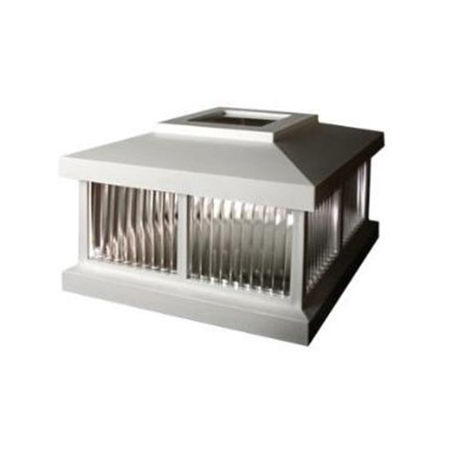 Bouchon solaire postal boîte aux lettres MAYNE LZM625W - Blanc - Photo 1/1