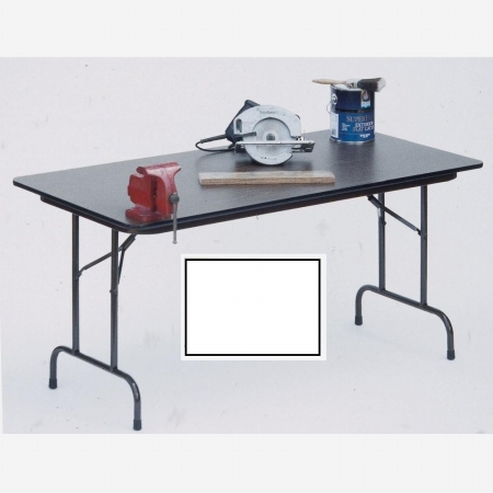 Cf1860Px-36 .75 Inch High-Pressure Top Folding Tables - Fixed Height - White