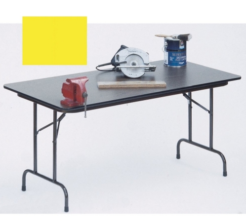 Picture of Correll Cf1860Px-38 .75 Inch High-Pressure Top Folding Tables - Fixed Height - Yellow