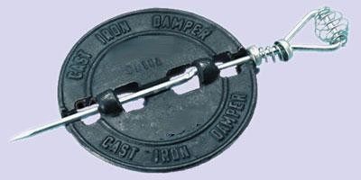 Picture of Imperial Manufacturing Group BM0050 5 Inch  Cast-iron Stovepipe Damper