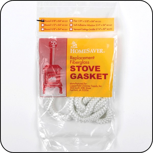 Picture of A.W. Perkins Co 1091 HomeSaver White Rope Gasket 3/8 Inch  x 84 Inch 