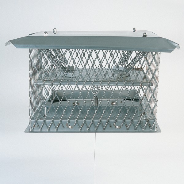 Picture of Bernard Dalsin Mfg. Co. 051212 12 Inch  x 12 Inch  Chim-a-lator Deluxe Damper  11 Inch  High  W/30&apos; Cable