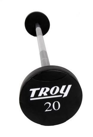 Troy Barbell TSB-020-110U Solid Urethane Straight Curl Barbell Set - 650 Pounds
