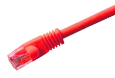 Picture of Comprehensive Cat5e 350 Mhz Snagless Patch Cable 100ft Red