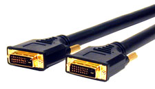 XHD DVI-D Dual Link 24 AWG Cable 3ft