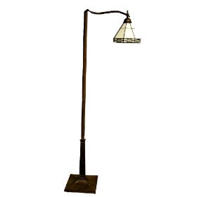 Picture of Warehouse Of Tiffany TSC09035- FZ002 Mission Reading Floor Lamp