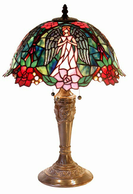 Picture of Warehouse Of Tiffany 2856-BB656 Angel Table Lamp