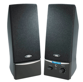Picture of Cyber Acoustics 2 Piece Desktop Speaker System Black