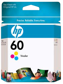 HP Inkjet Cartridge Color No. 60 No.60