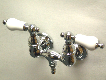 Picture of Kingston Brass Cc36T1 Wall Mount Clawfoot Tub Filler - Polished Chrome Finish