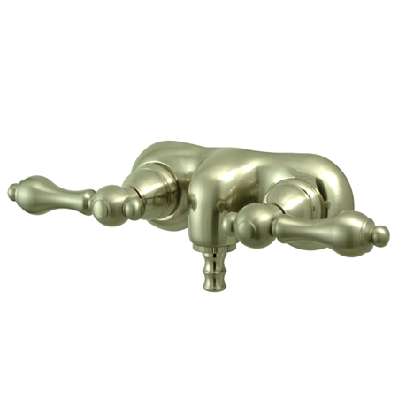 Picture of Kingston Brass Cc41T8 Wall Mount Clawfoot Tub Filler - Brushed Nickel Finish