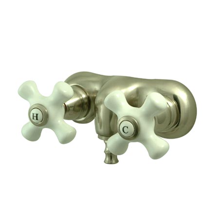 Picture of Kingston Brass Cc49T8 Wall Mount Clawfoot Tub Filler - Brushed Nickel Finish