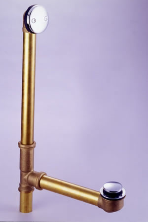 Picture of Kingston Brass Dtt2181 Tip Toe Waste And Overflow - Polished Chrome Finish