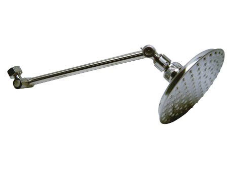 Picture of Kingston Brass K135K8 Large Shower Head And 10 Inch High-Low Shower Kit - Satin Nickel Finish