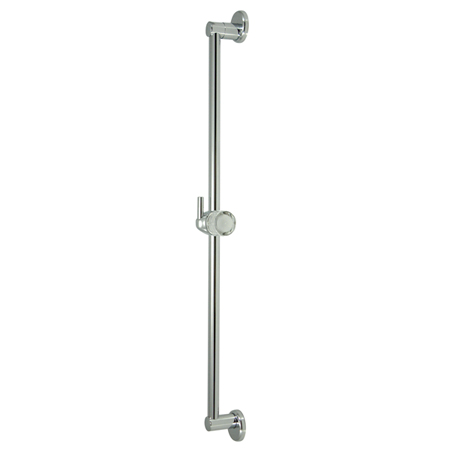 Picture of Kingston Brass K180A1 24 Inch Wall Mount Shower Slide Bar With Pin - Polished Chrome Finish
