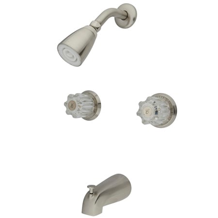 Picture of Kingston Brass Kb148 Tub And Shower Faucet Complete Set