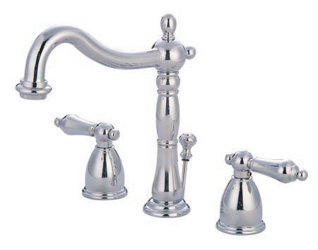 Picture of Kingston Brass Kb1971Al Widespread Lavatory Faucet - Polished Chrome Finish