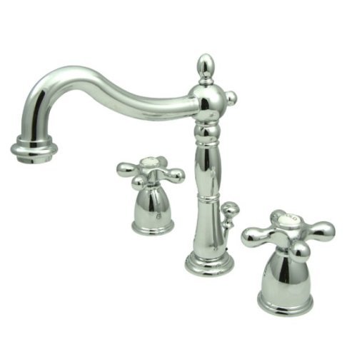 Picture of Kingston Brass Kb1971Ax Widespread Lavatory Faucet - Polished Chrome Finish
